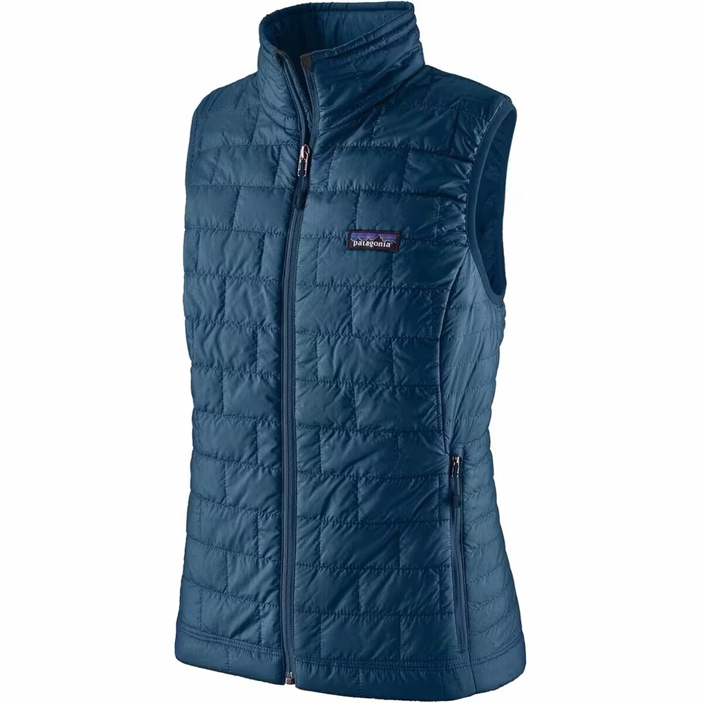 Patagonia Women's Nano Puff Vest in Deep Teal Blue
